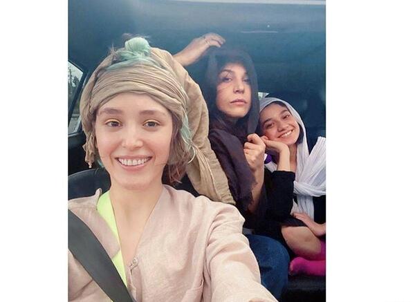 عکس فرشته حسینی سیگار