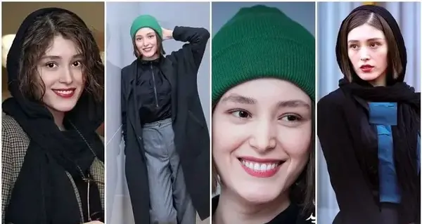 عکس فرشته حسینی سیگار
