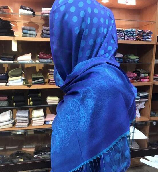 عکس شال ابی کاربنی