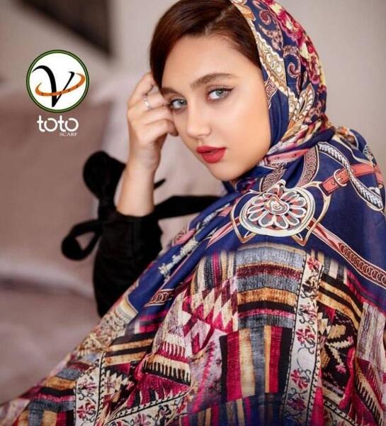 عکس شال ابی کاربنی