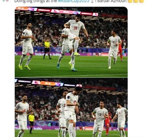 عکس گل سردار آزمون