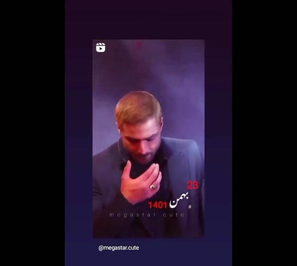 عکس تاتو دست امیر مقاره