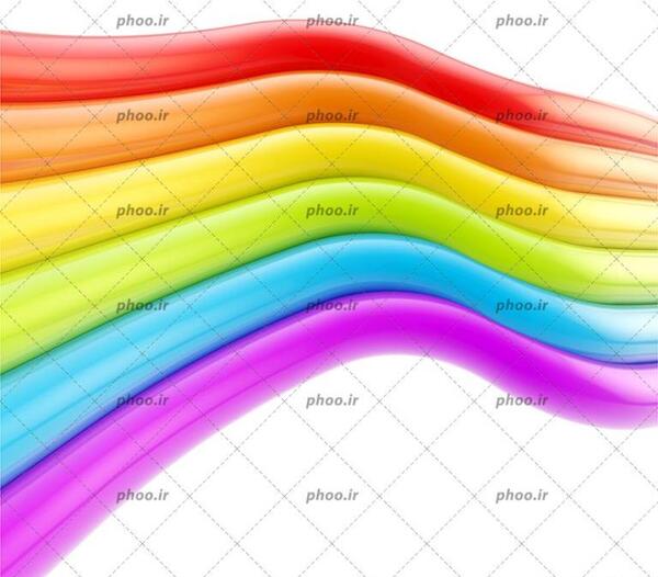 عکس رنگین کمان فارسی