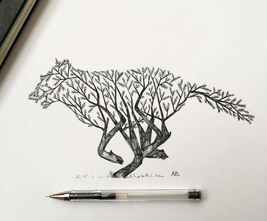 عکس نقاشی ساده و زیبا درباره ی محرم