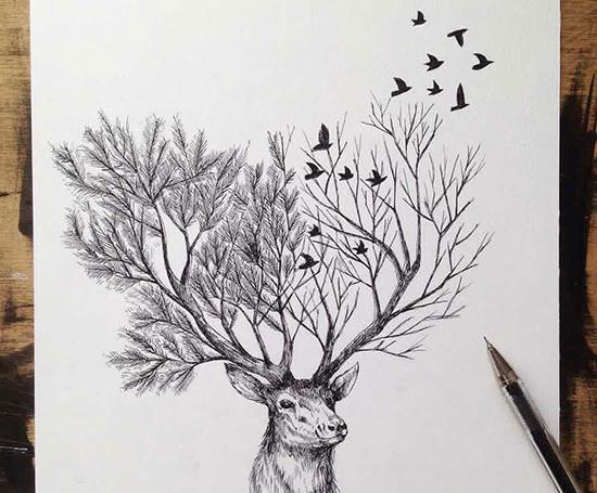 عکس نقاشی ساده و زیبا درباره ی محرم