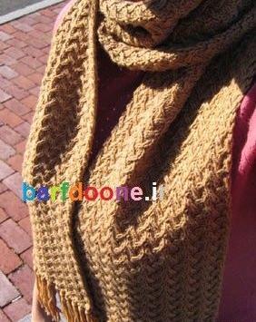 عکس شال گردن کلاه بافتنی