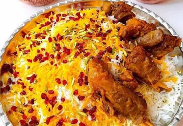 عکس زرشک پلو با گوشت قرمز