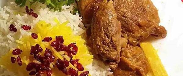 عکس زرشک پلو با گوشت قرمز