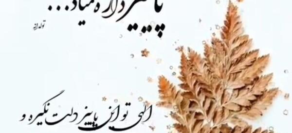 عکس استوری پاییزی شیک
