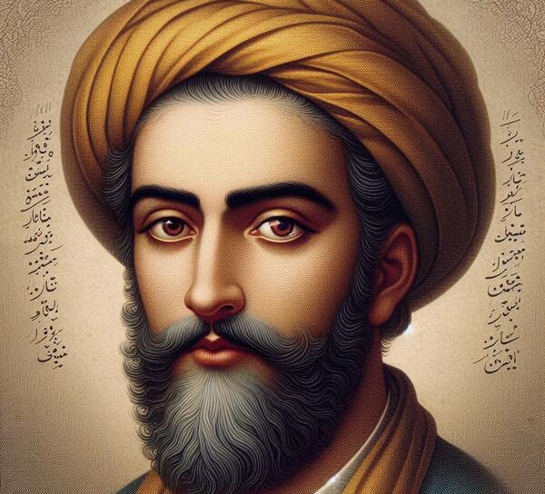 عکسی از سعدی