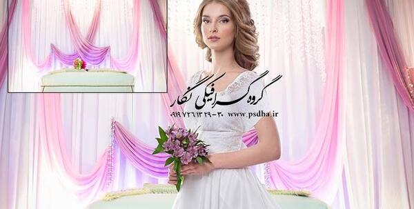 عکس عروس و داماد آماده