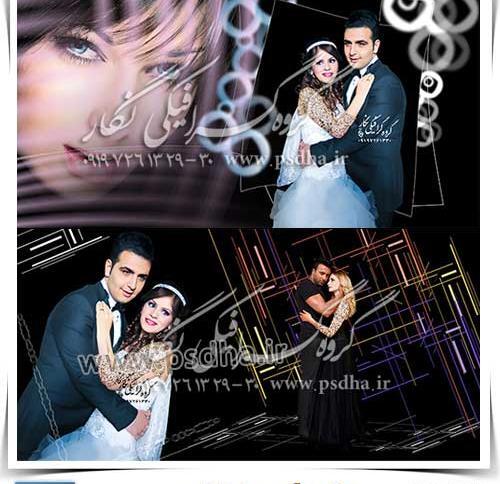 عکس عروس و داماد آماده