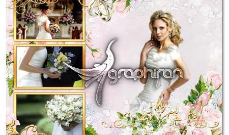 عکس عروس و داماد آماده
