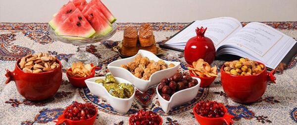 عکس ایده برای چیدن میز شب یلدا