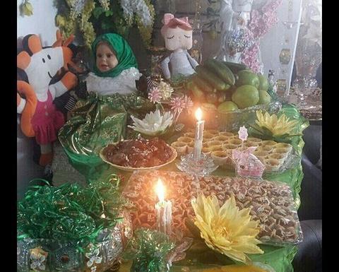 عکس سفره حضرت زهرا