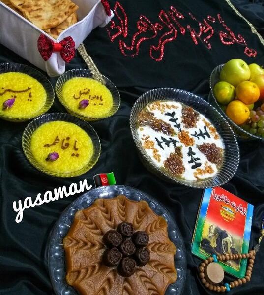 عکس سفره حضرت زهرا