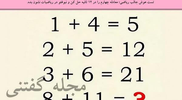 عکس های جالب ریاضی