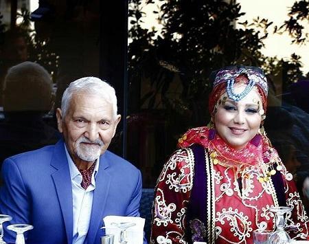 عکس بهنوش بختیاری با لباس محلی