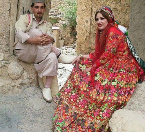 عکس بهنوش بختیاری با لباس محلی