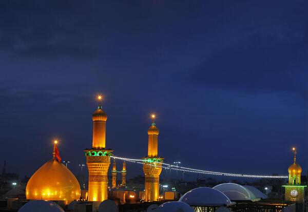 عکس حرم امام حسین برای کلیپ
