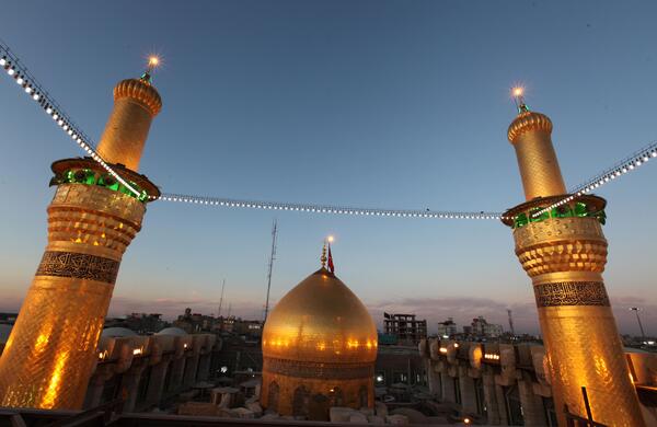 عکس حرم امام حسین برای کلیپ