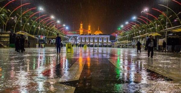 عکس حرم امام حسین برای کلیپ