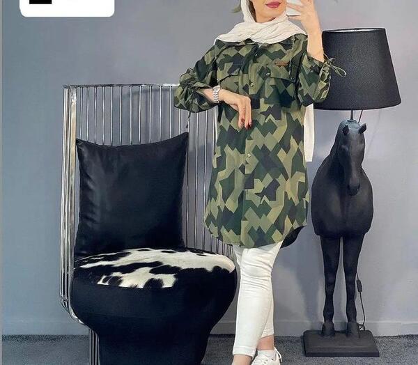 عکس مانتو چریکی