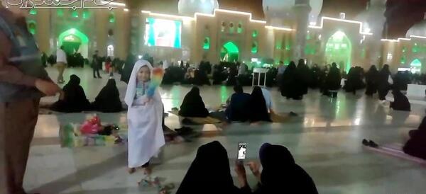 عکس استوری پاییزی امام زمان