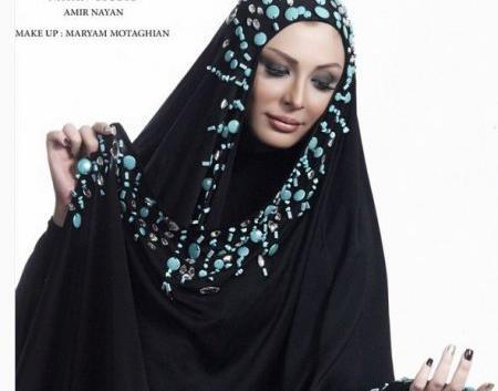 عکسهای نیوشا ضیغمی با چادر