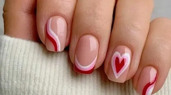 عکس مدلهای فرنچ ناخن کوتاه