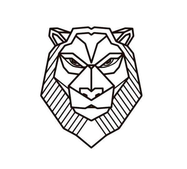 عکس تتو مینیمال شیر