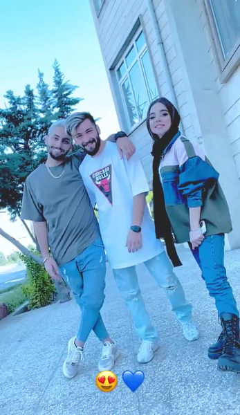 عکس زشت نیکا و ارسلان