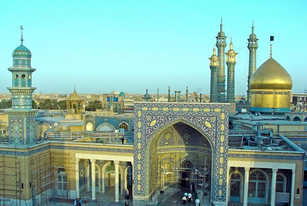 عکس حرم قم