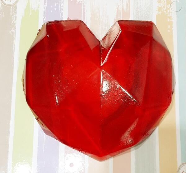عکس ژله قلبی سورپرایز