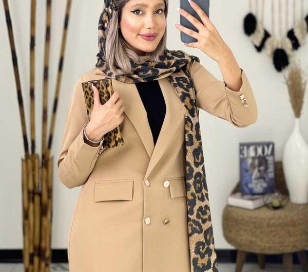 عکس مانتو کتی زرد