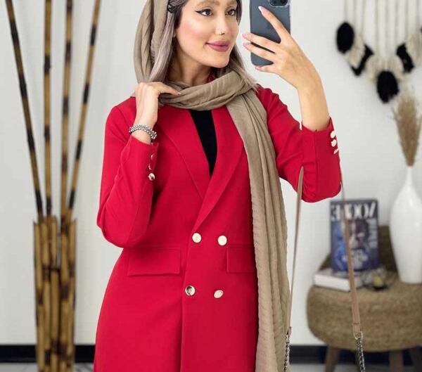 عکس مانتو کتی زرد