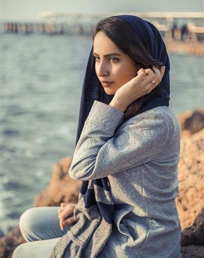 عکس دختر ایرانی با شال