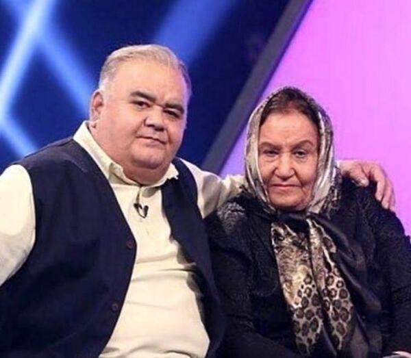 عکس اکبر عبدی وخانواده