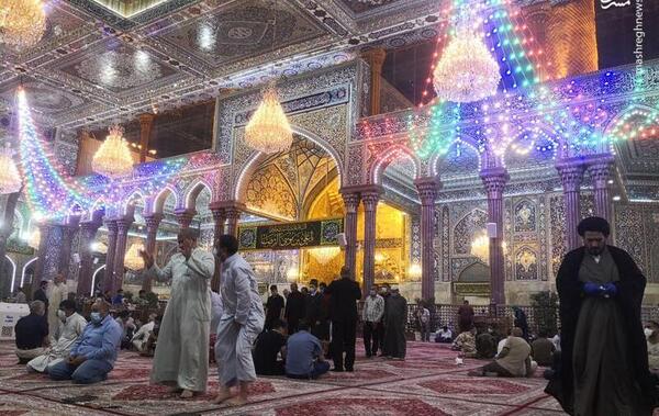 عکس حرم امام رضا و امام حسین