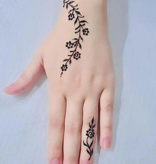 عکس ساده حنا