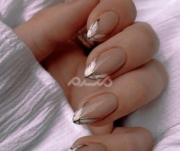 عکس طرح ناخن ساده دخترانه
