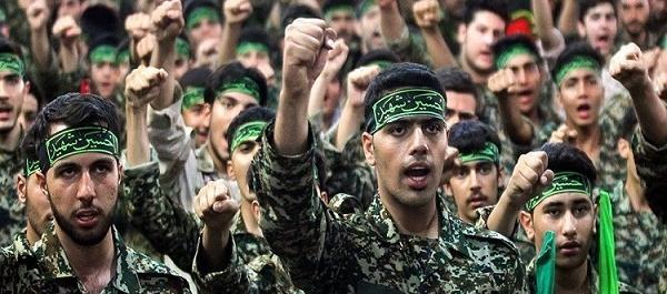 عکس حاج قاسم و پرچم ایران