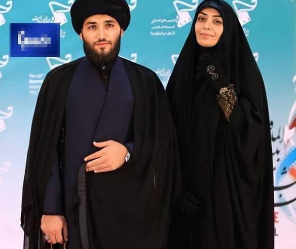 عکس مادر الهام چرخنده