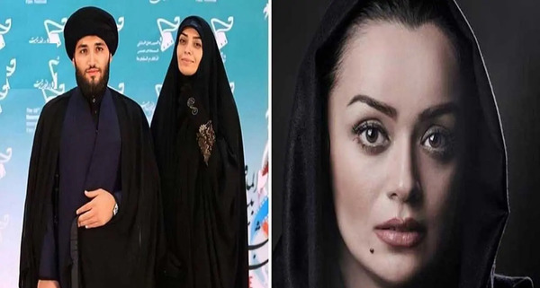 عکس مادر الهام چرخنده