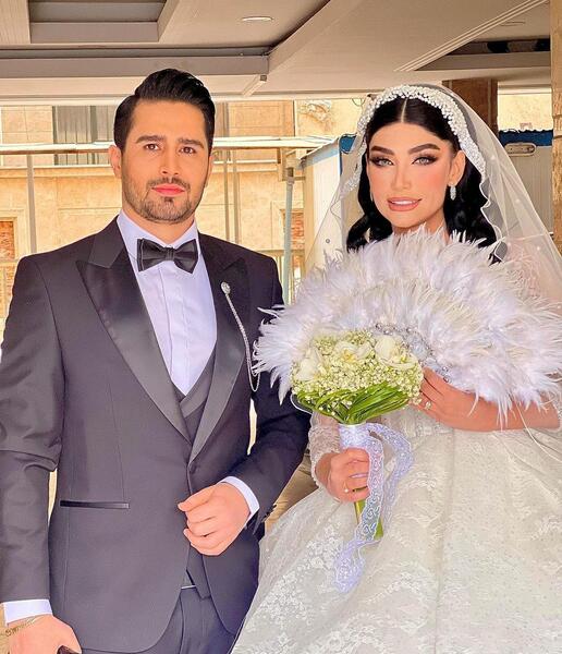عکس عروس و داماد اینستا