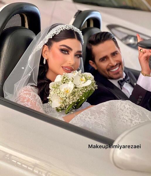 عکس عروس و داماد اینستا