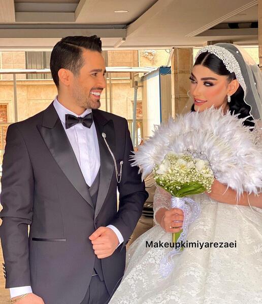 عکس عروس و داماد اینستا