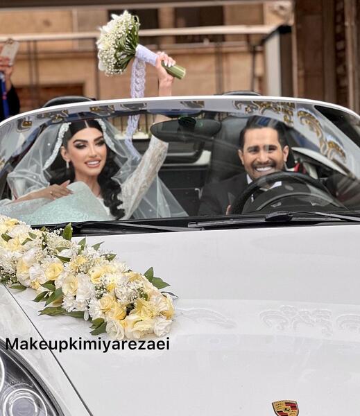 عکس عروس و داماد اینستا