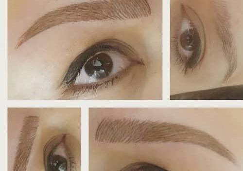 عکس مدل های هاشور ابرو
