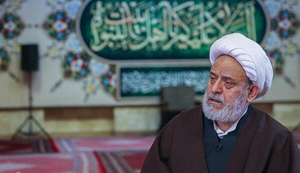 عکس شیخ حسین انصاریان با علی انصاریان